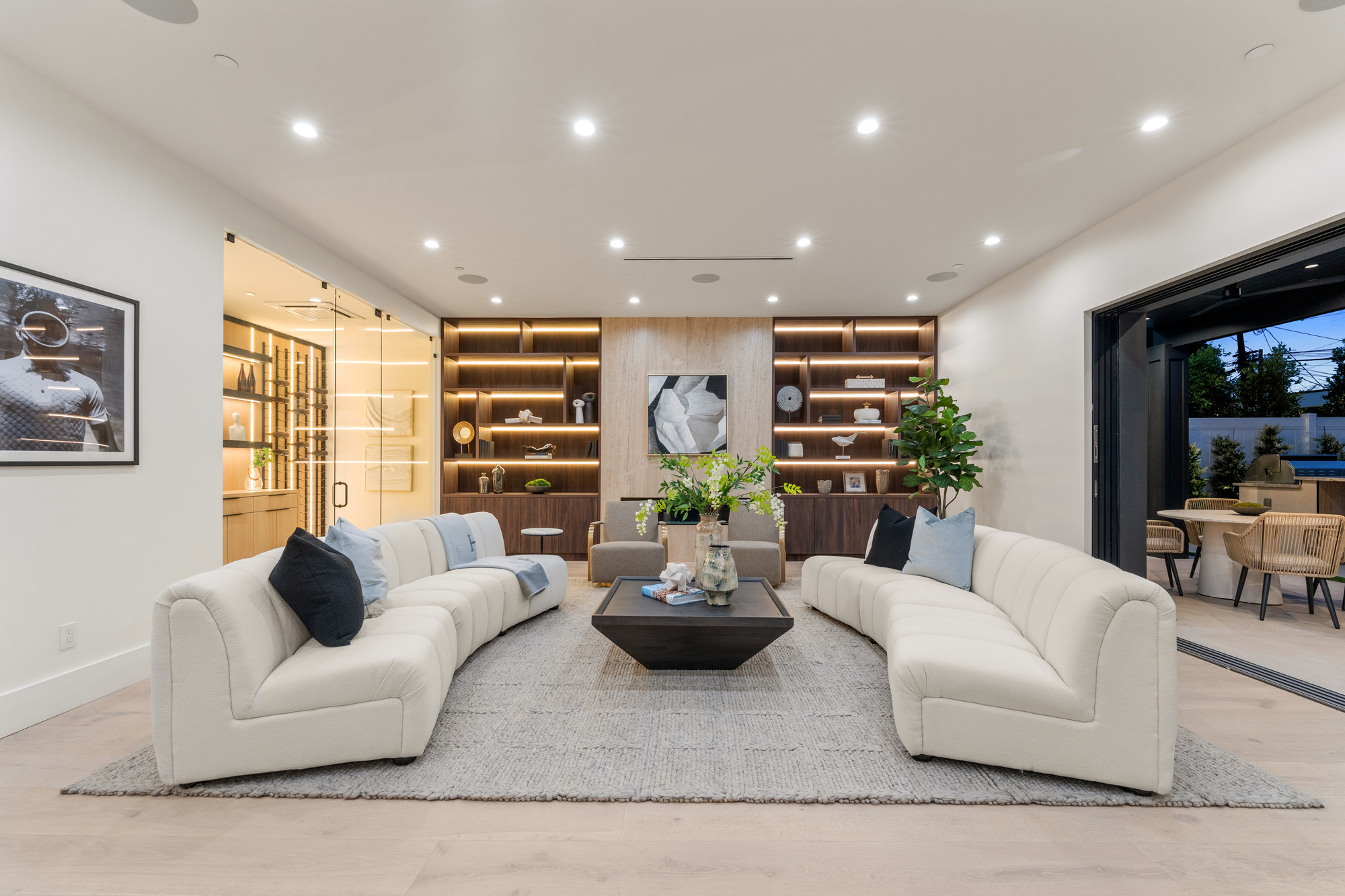 Laundry + utility cabinetry detail